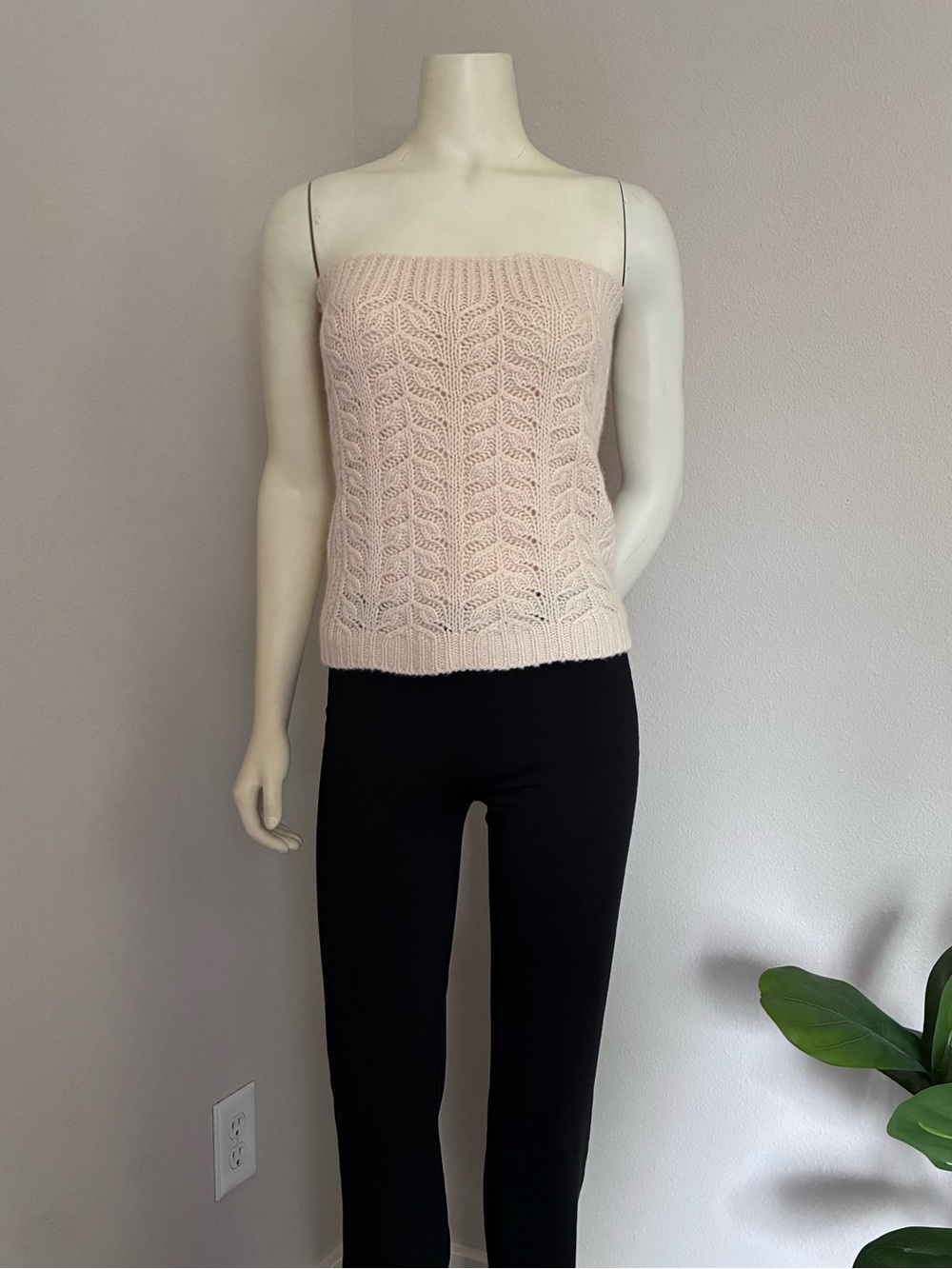 Vintage Moda International Cashmere Tube Top
